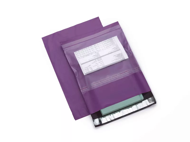 Colour opaque with‑POD Polybag 10 inch x 12 inch