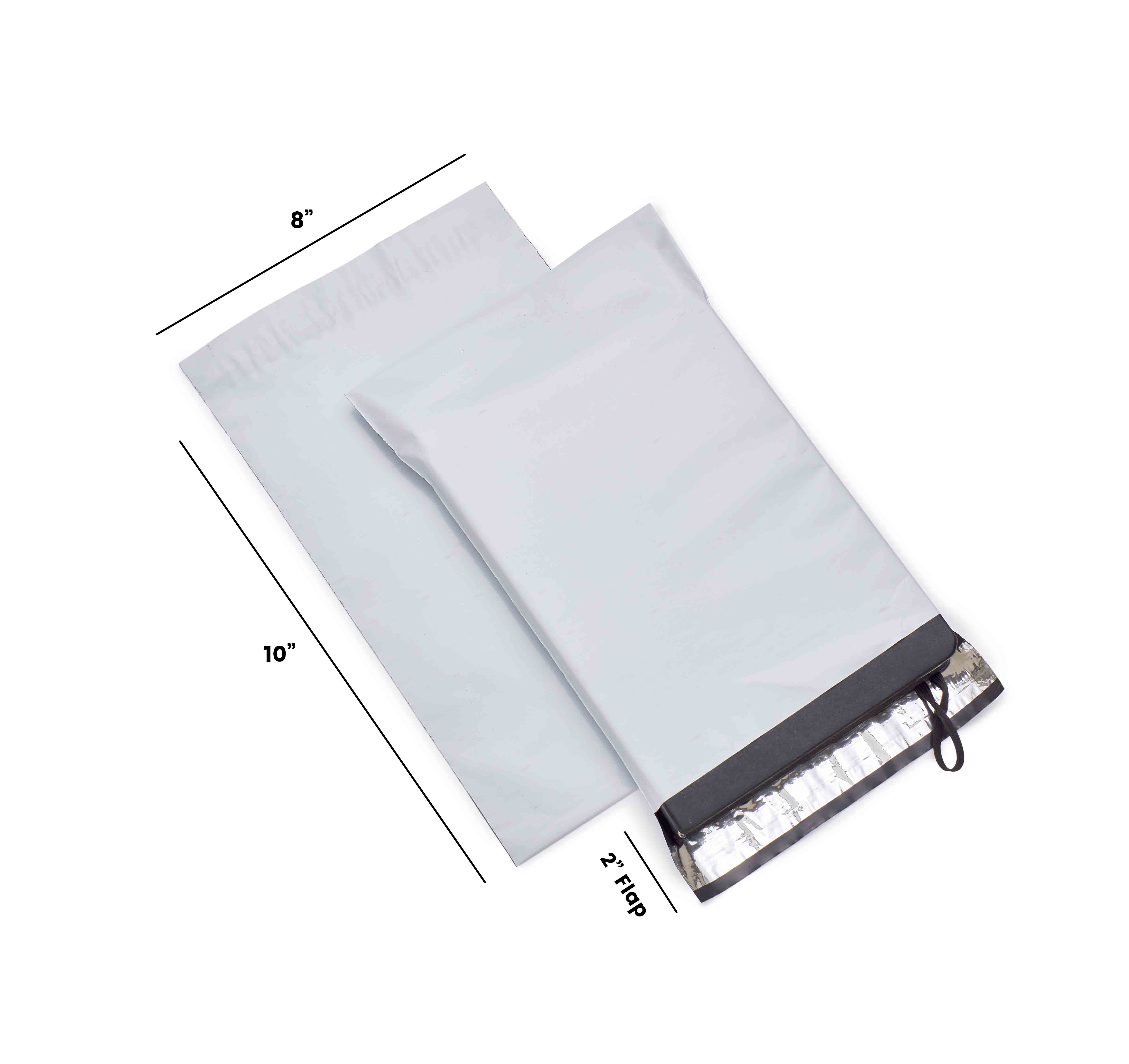 Plain Poly Black and White 8X10 without POD