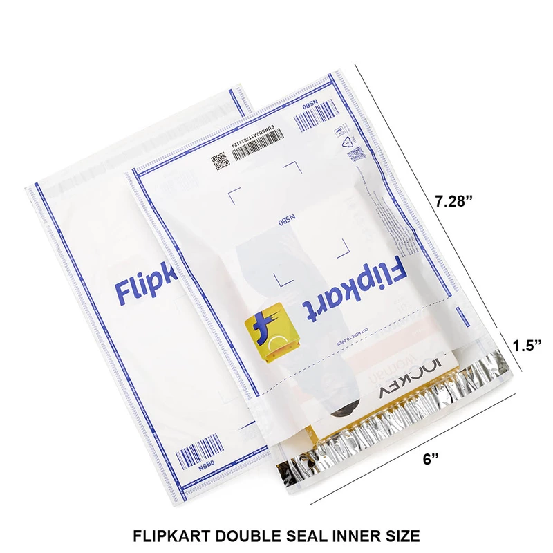 Flipkart Opaque Polybag 6 inch x 7 inch
