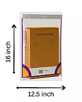 MeeshoTransparent Non‑POD Polybag 12.5 inch x 16 inch