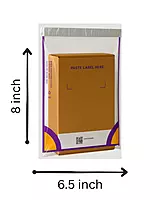 Meesho Transparent Non‑POD Polybag 6.5 inch x 8 inch
