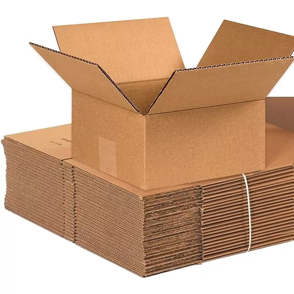 6 X 6 X 3 Inch Corrugated Brown Boxes - 3 PLY -